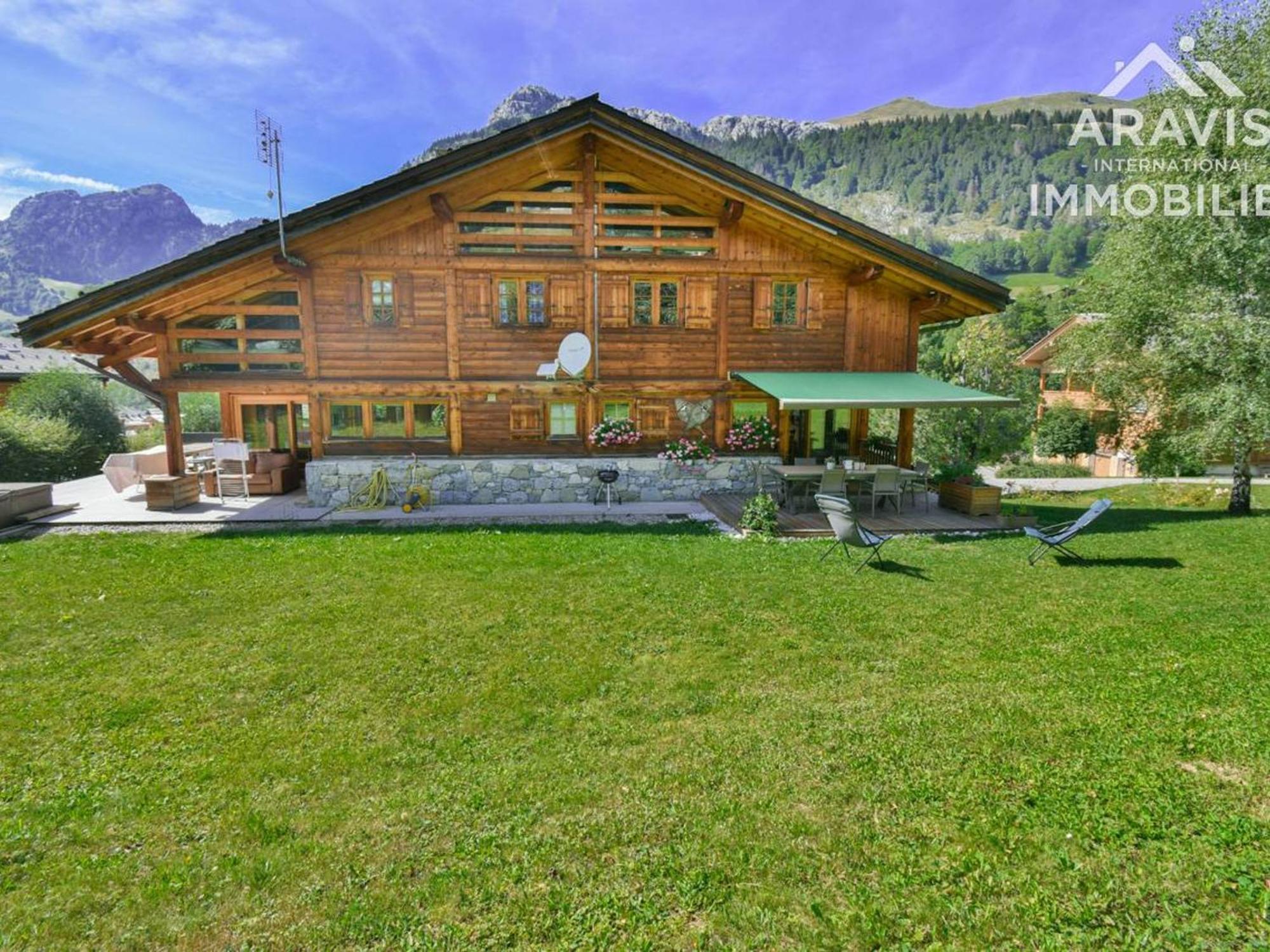 Villa Chalet De Charme Pour 11 Pers, Proche Pistes & Commodites - Fr-1-391-22 Le Grand-Bornand Exterior foto